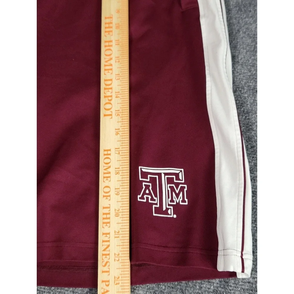 Under Armour Texas A&M Aggies Mens XL Athletic‎ Shorts Maroon White Gym Training